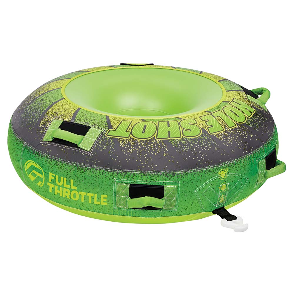 Full Throttle Hole Shot Towable Tube - 1 Rider - Green 302000-400-001-21
