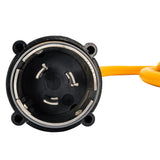 Camco 50 Amp Power Grip Marine Extension Cord - 25' M-Locking/F-Locking Adapter 55621