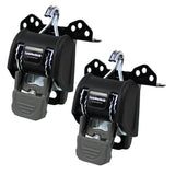 CargoBuckle Universal Ladder Rack Tie-Down System - 2" Retractable Tie-Down - 1 Pair F153180