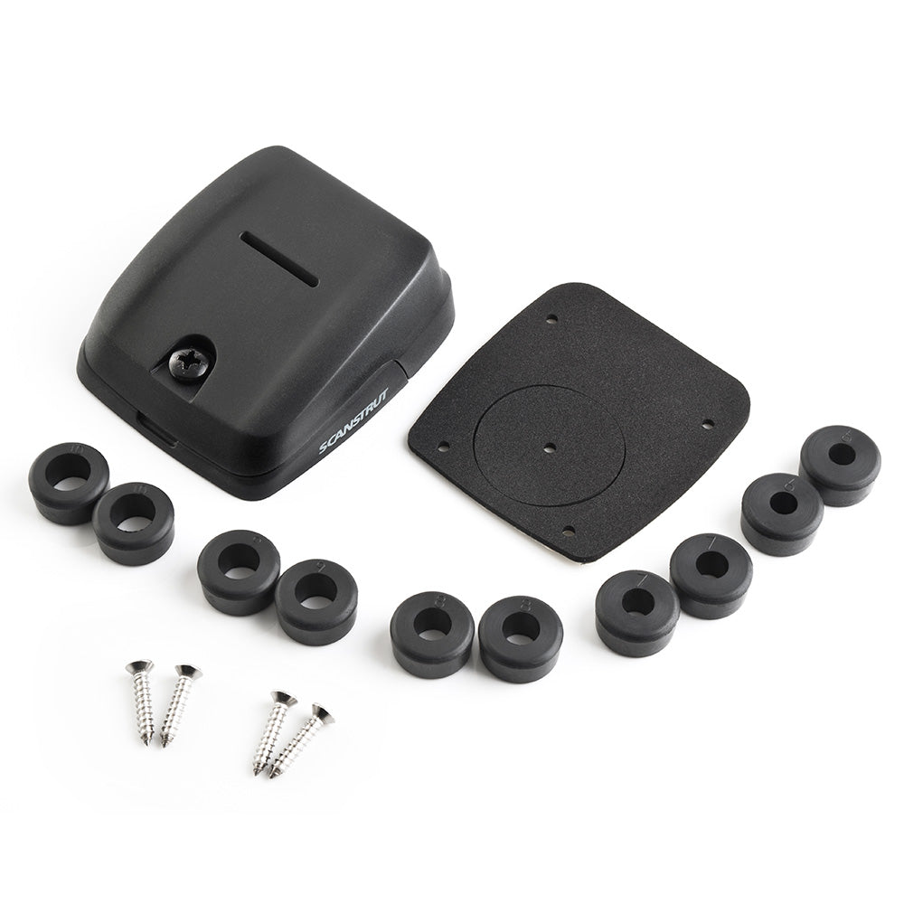 Scanstrut Horizontal Double Cable Seal - Black DS-HD10-BLK