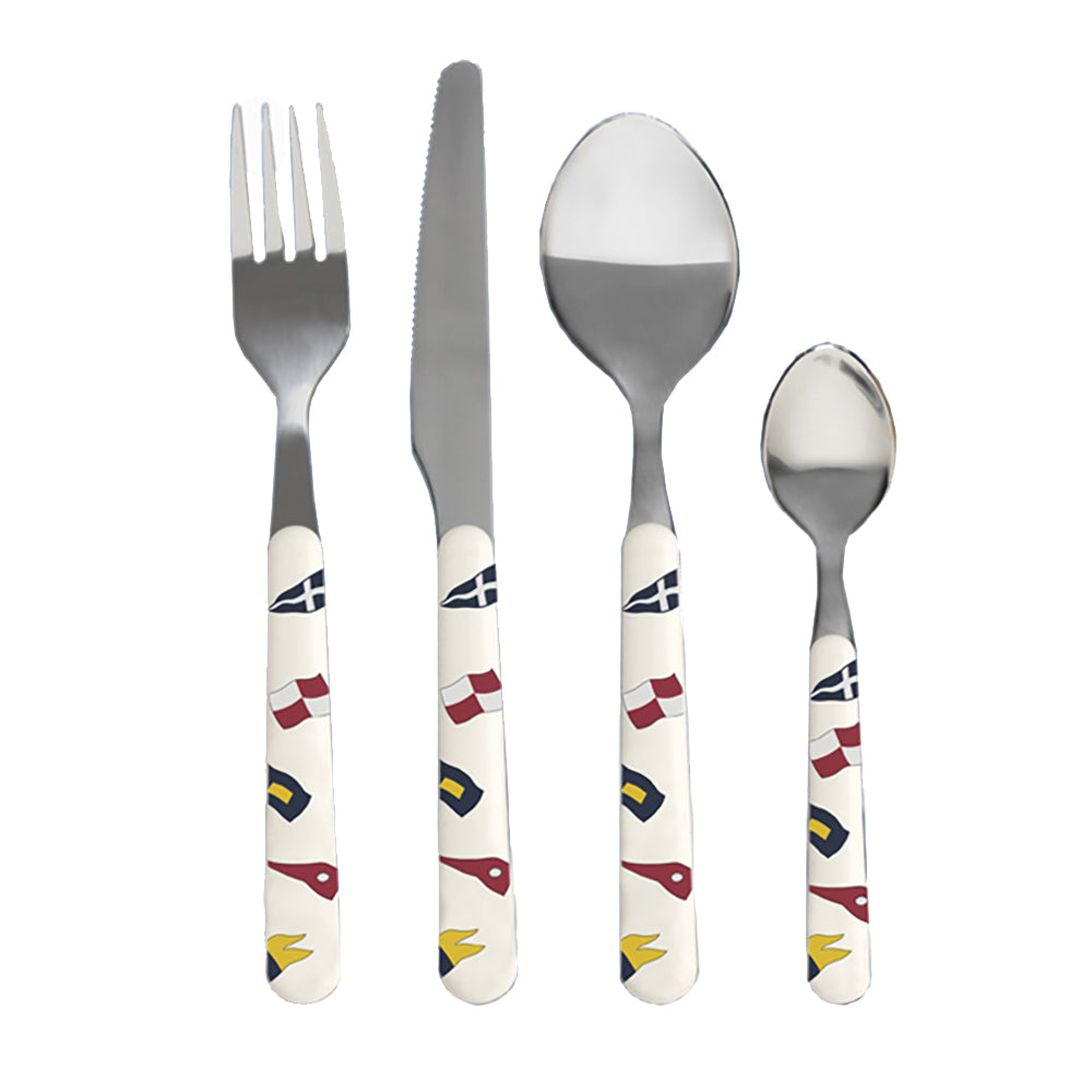 Marine Business Cutlery Stainless Steel Premium - REGATA - Set of 24 12025
