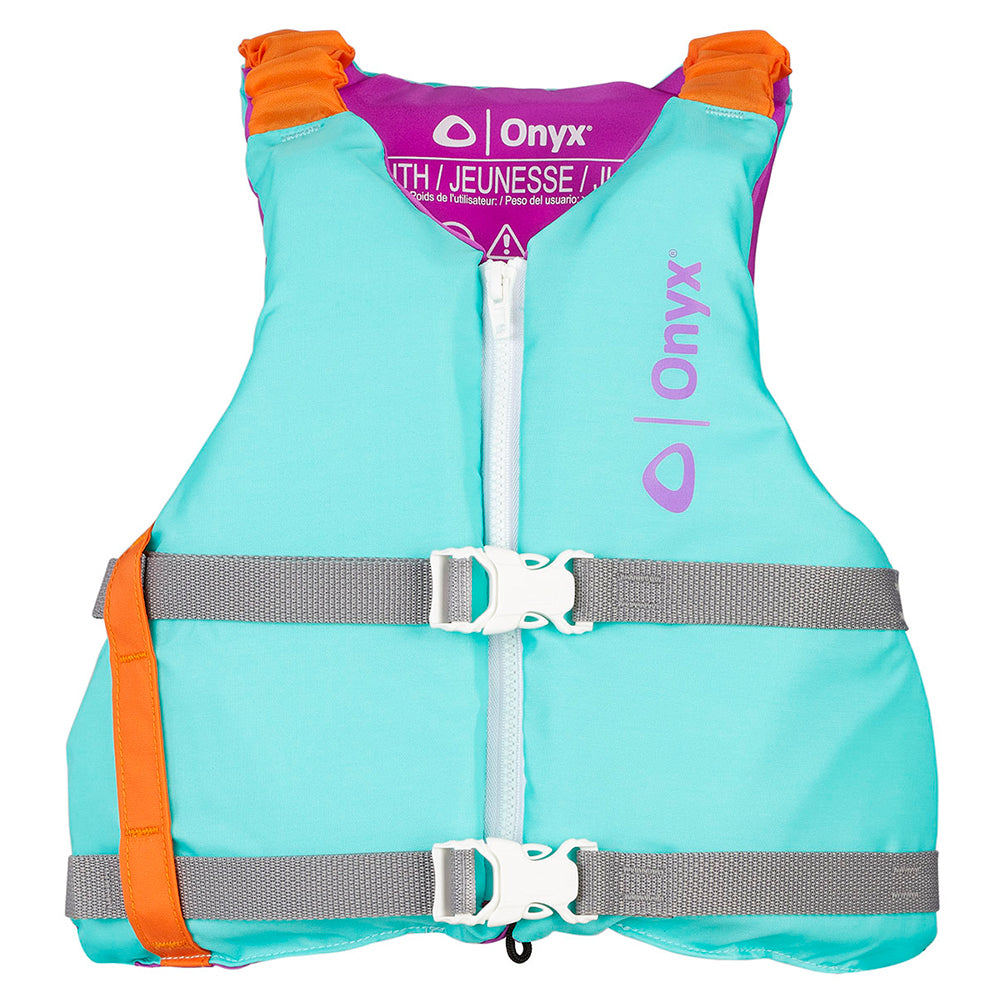 Onyx Youth Universal Paddle Vest - Aqua 121900-505-002-21
