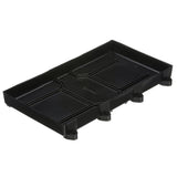 Attwood Marine Battery Tray with Straps, For Group 29/31 Batteries, 12-7/8 in x 7 in, Up to 10-1/2 in Tall