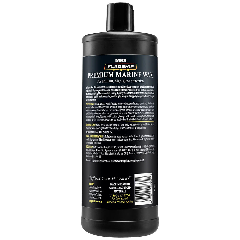 Meguiar's Flagship Premium Marine Wax - 32oz M6332