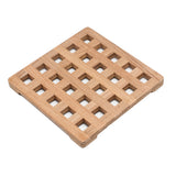Whitecap Teak Large Square Trivet - 8" 62421