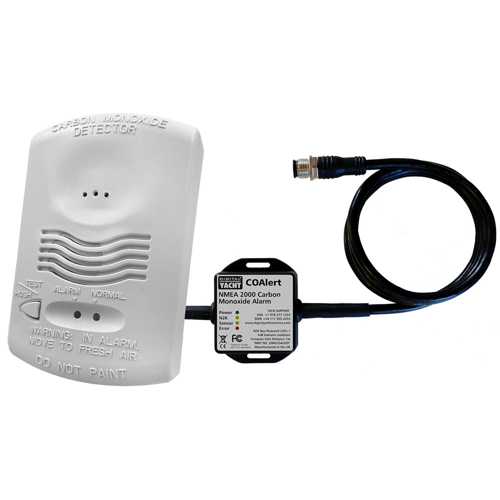 Digital Yacht CO Alert Carbon Monoxide Alarm w/NMEA 2000 ZDIGCOALERT