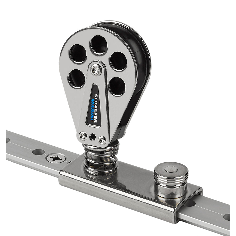 Schaefer Spring Loaded/Lined Slide/Stainless Steel f/1-1/4" T-Track 705-92
