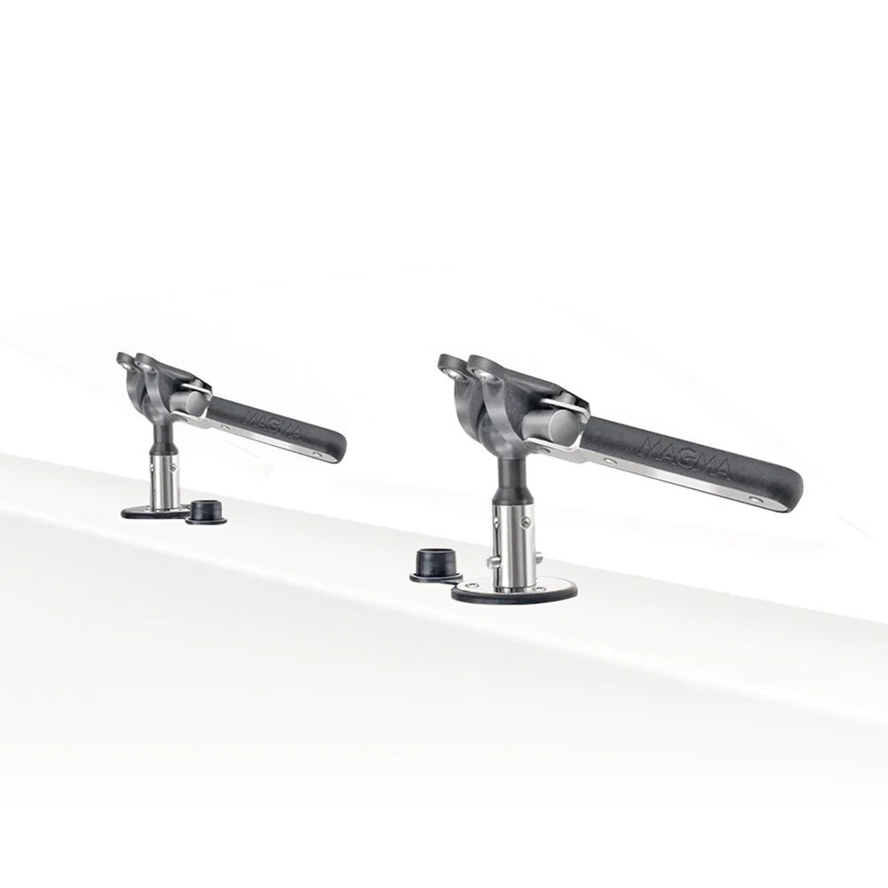 Magma Mount - Dual Locking Flush Deck Socket w/Adjustable & Locking LeveLock T10-527