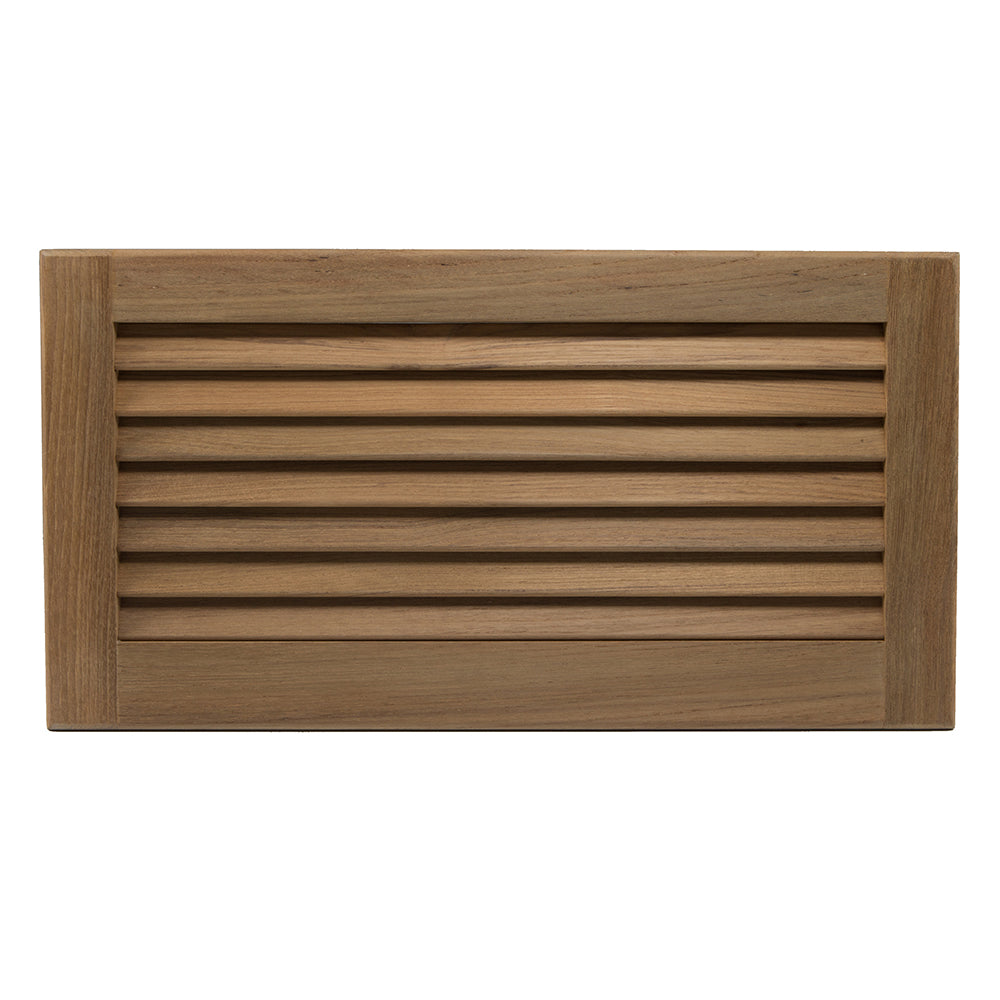 Whitecap Teak Louvered Insert - 9-3/8" x 18" x 3/4" 60716