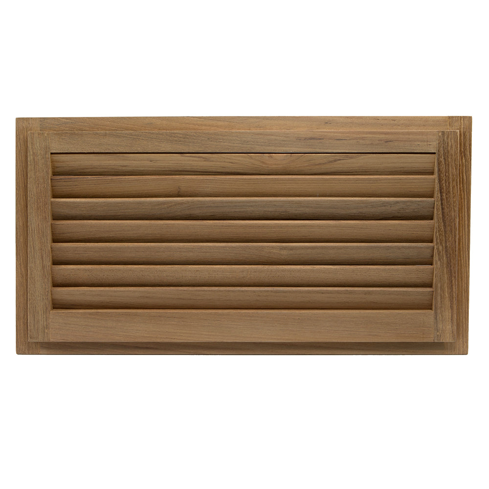 Whitecap Teak Louvered Insert - 9-3/8" x 18" x 3/4" 60716