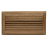 Whitecap Teak Louvered Insert - 9-3/8" x 18" x 3/4" 60716