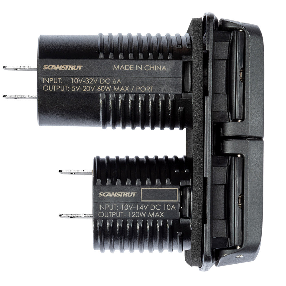Scanstrut Flip Pro Multi - Dual USB-C & 12V Power Socket SC-MULTI-F1