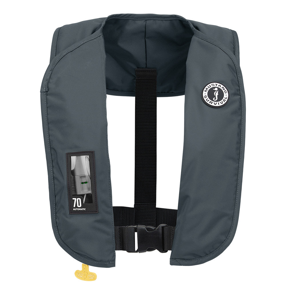 Mustang MIT 70 Automatic Inflatable PFD - Admiral Gray MD4042-191-0-202