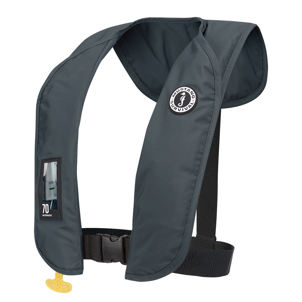 Mustang MIT 70 Automatic Inflatable PFD - Admiral Gray MD4042-191-0-202