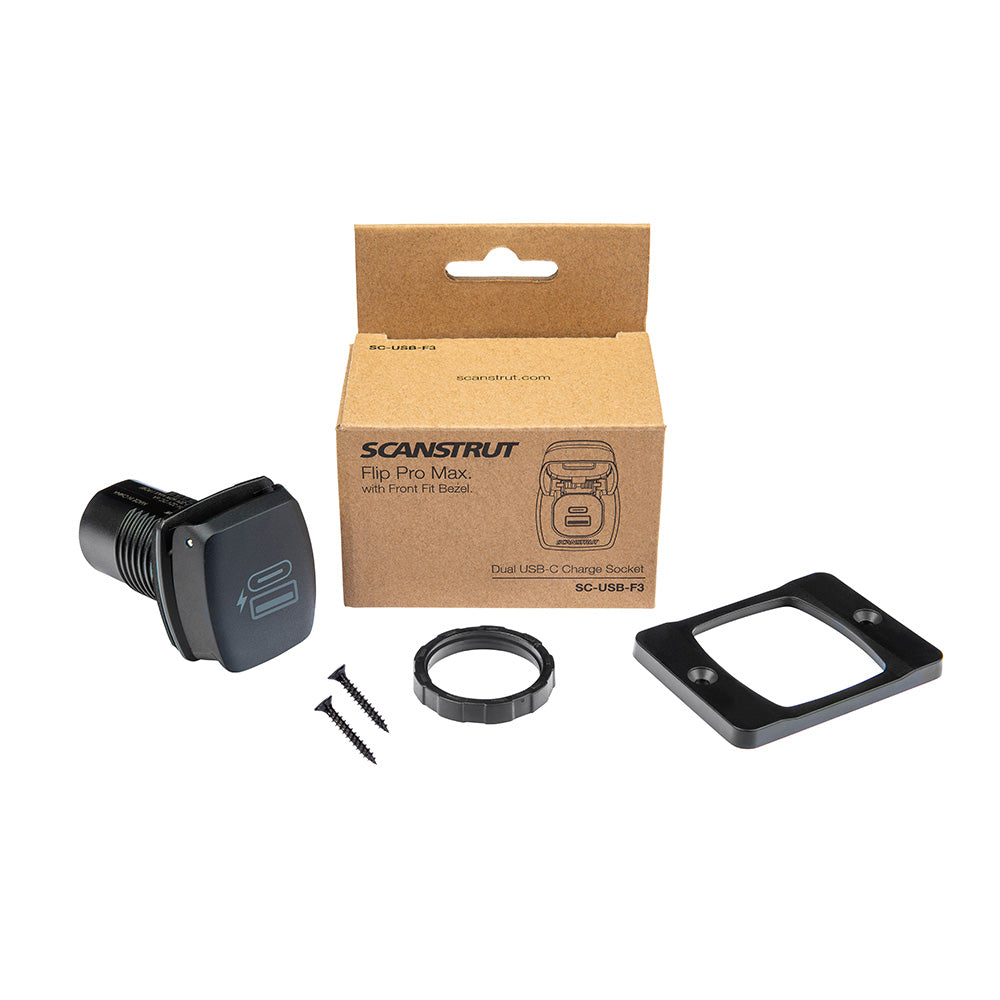 Scanstrut Flip Pro Plus Fast Charge USB-A & USB-C Socket SC-USB-F4