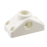 Scotty Combination Side / Deck Mount - White 241-WH