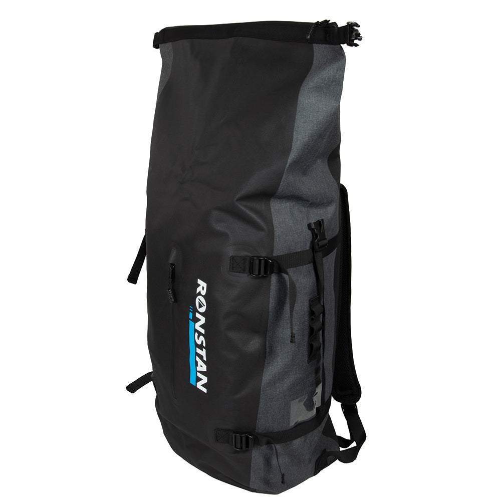 Ronstan Dry Roll Top - 55L Backpack - Black & Grey RF4014