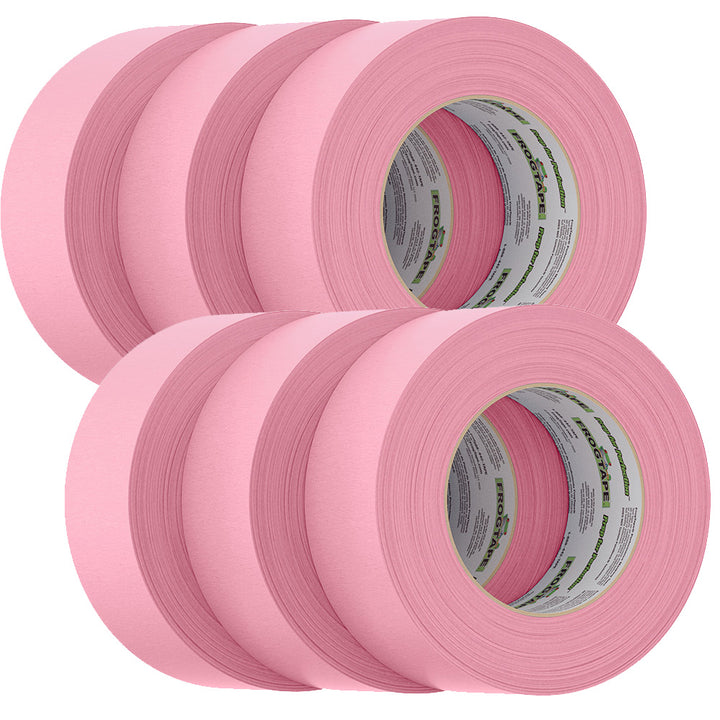 FrogTape CP 325 Medium-High Adhesion Masking Tape - 48MM x 55M x 3-Pack - Pink - Rated for 325°F 105335