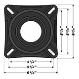 Wise 7" Swivel w/Quick Release Bracket 8WD7SQR