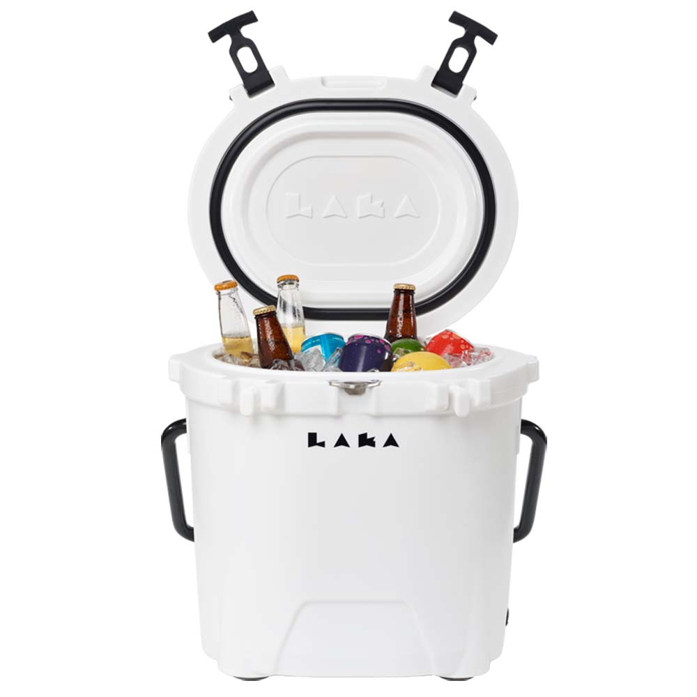 LAKA Coolers 20 Qt Cooler - White 1010