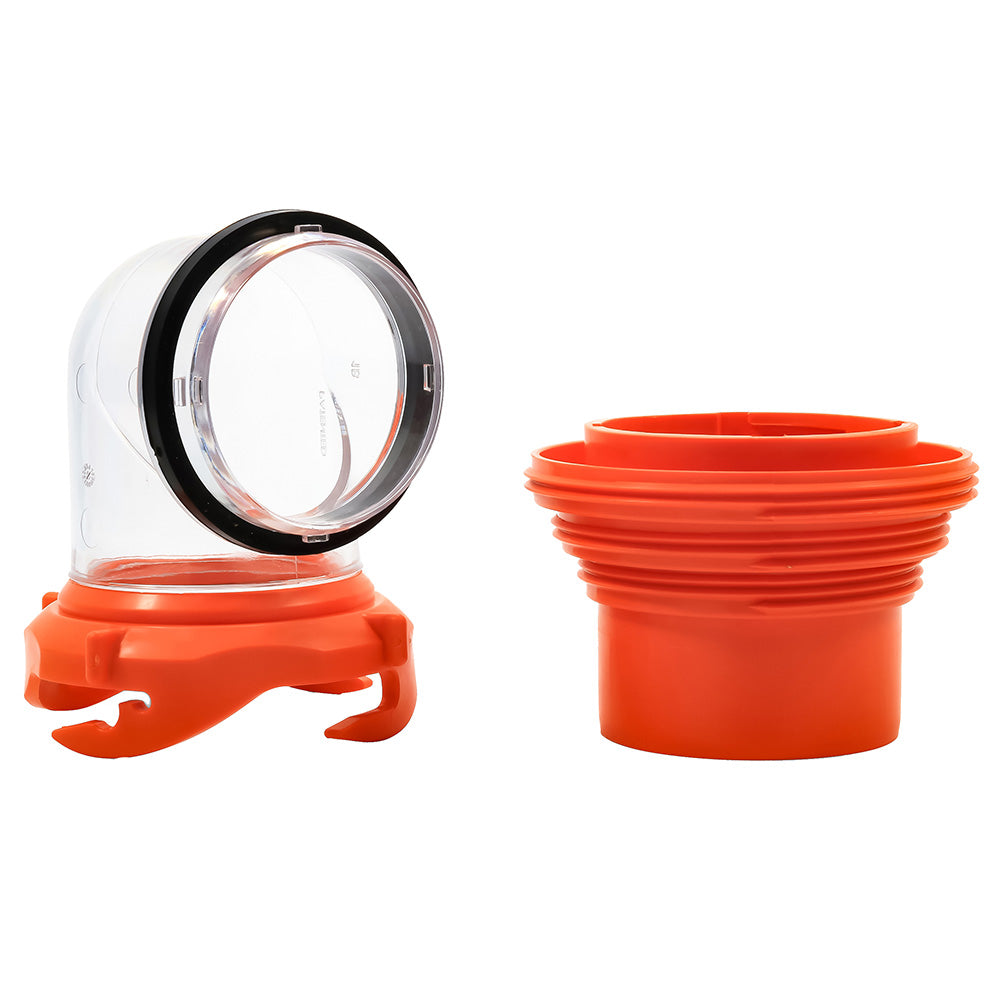 Camco RhinoFLEX Elbow & 4 In 1 Adapter w/Swivel Bayonet Fitting 39736