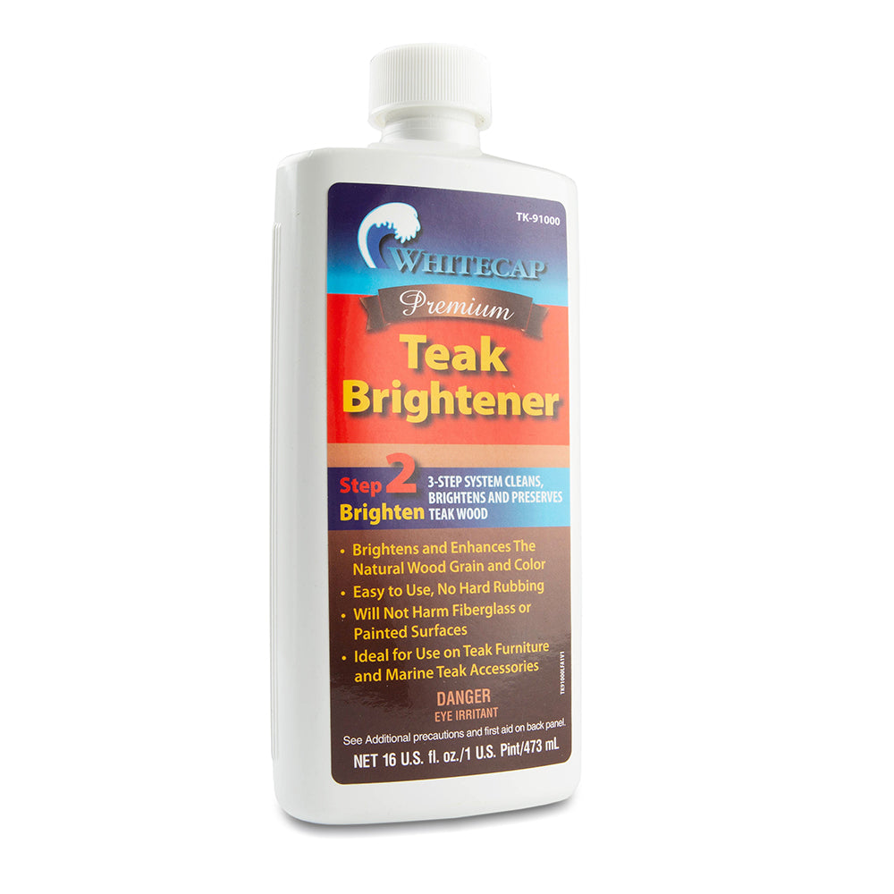 Whitecap Premium Teak Brightener - 16oz TK-91000