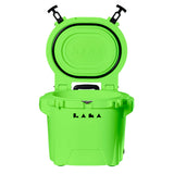 LAKA Coolers 30 Qt Cooler w/Telescoping Handle & Wheels - Lime Green 1083