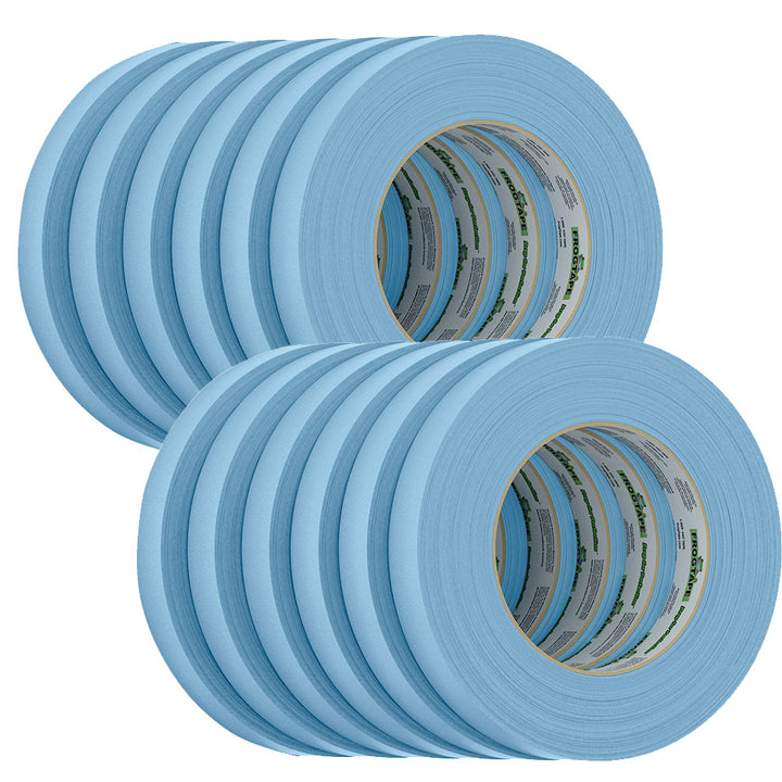 FrogTape CP 250 Medium-High Adhesion Masking Tape - 18MM x 55M x 8-Pack - Light Blue - Rated for 250°F 105770