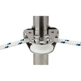 Schaefer Clamp-On Furling Line Stanchion Lead Block - 1" Ball Bearing 300-34