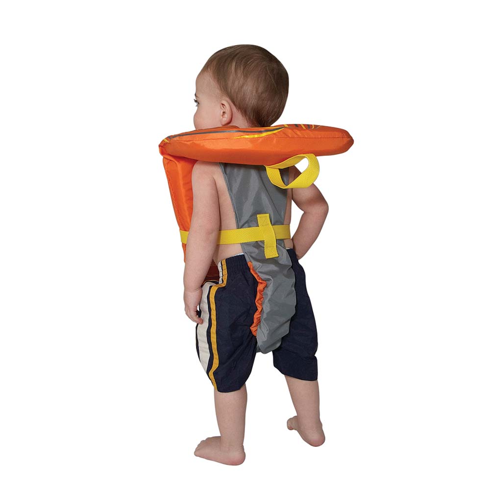 Full Throttle Baby-Safe Vest - Infant to 30lbs - Orange/Grey 104000-200-000-14