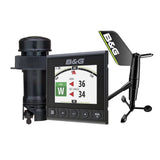 B&G Triton 2 Wireless Speed/Depth/Wind Instrument Pack, 4.1in Color Display, DST810 Thru-Hull Speed/Depth/Temp Transducer, WS320 Wireless Wind Sensor, NMEA 2000 Starter Kit