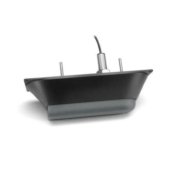 Garmin GT51M-TH Thru-Hull Transducer, 12-Pin, Stainless Steel Stem, CHIRP ClearVü/SideVü 500W 260/455 kHz, CHIRP Traditional 600W 80-160 kHz