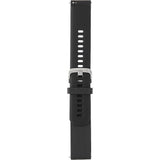 Garmin Quick Release 20 mm Watch Band, Black Silicone, Stainless Steel Hardware