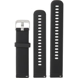 Garmin Quick Release 20 mm Watch Band, Black Silicone, Stainless Steel Hardware