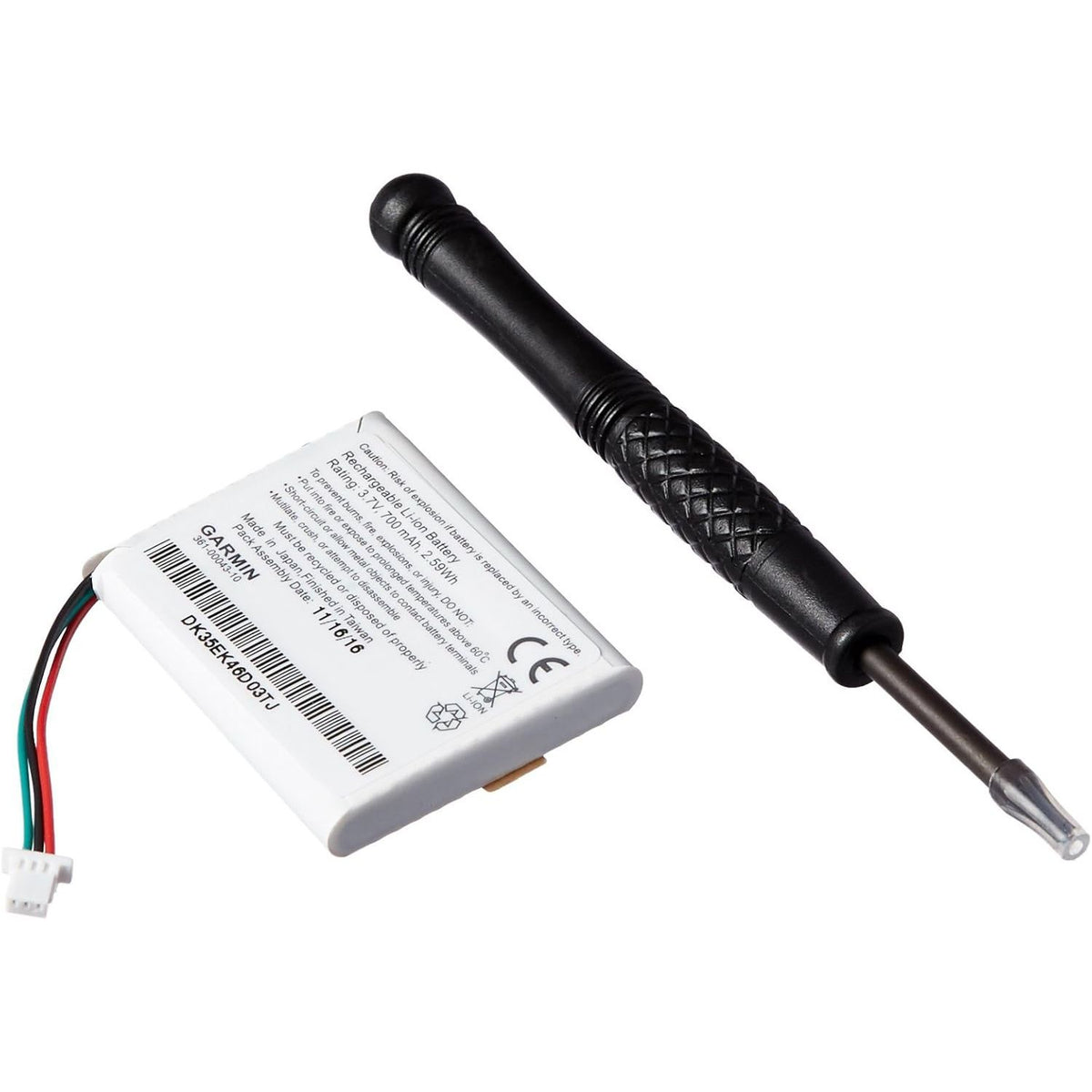Garmin Delta Series Handheld Lithium-Ion Battery, For PRO Control 2, Rechargeable