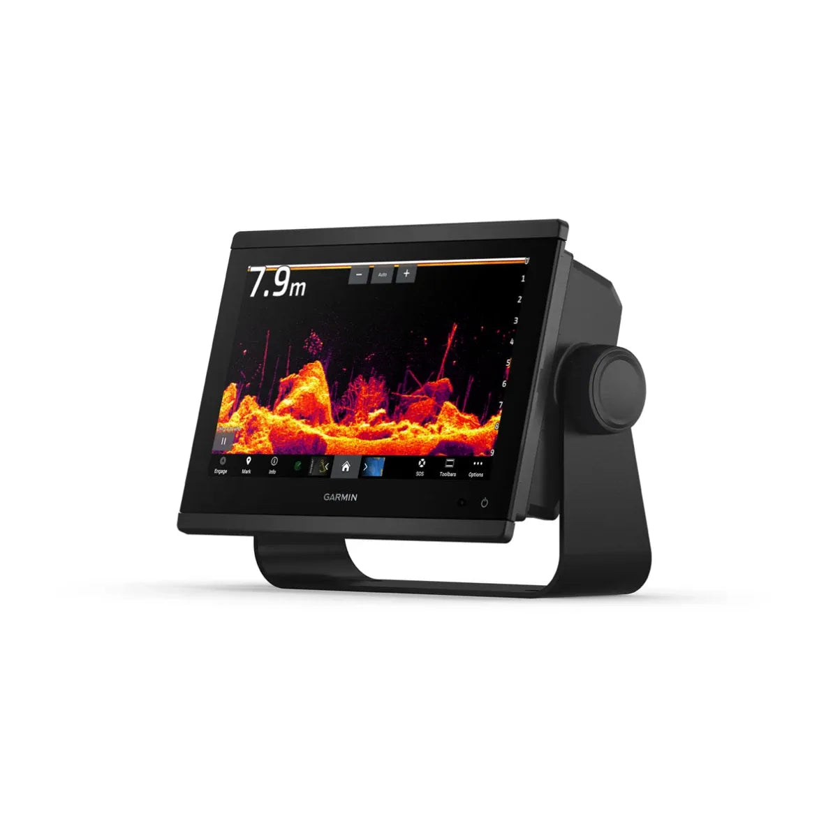 Garmin GPSMAP 923xsv Chartplotter Sonar Combo, 9in IPS Touchscreen, SideVü, ClearVü, 1kW CHIRP, NMEA 2000