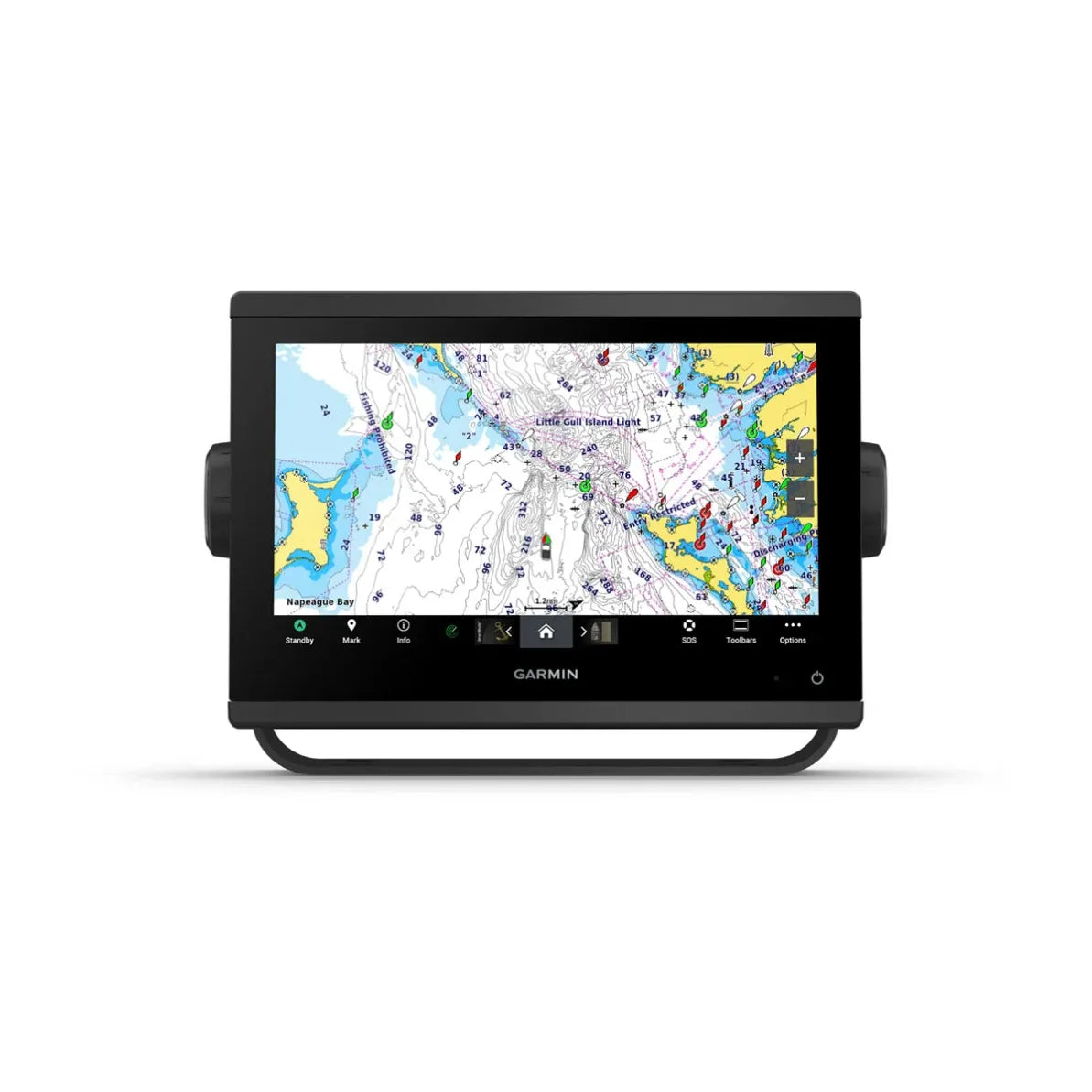Garmin GPSMAP 943xsv Chartplotter/Fishfinder, 9in Touchscreen, Navionics+ Charts, UHD SideVü/ClearVü, No Transducer