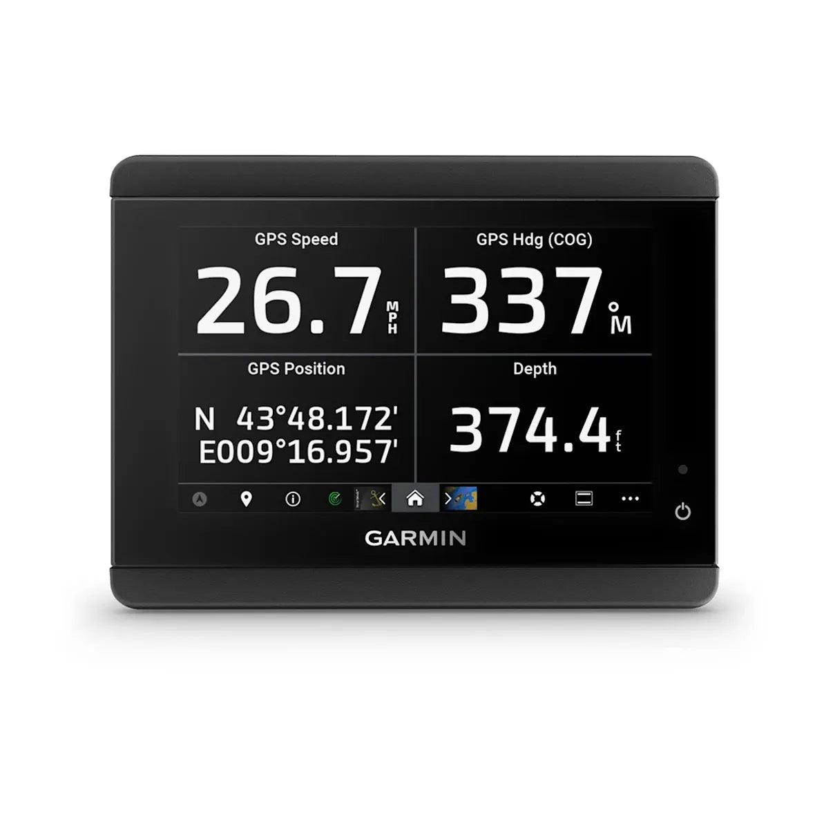 Garmin TD 50 Touchscreen Display, 5 in, Garmin Marine Network, EmpirBus, NMEA 2000, IPX7