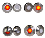Plash - Gravity Red, Green and Blue LED Deck Light - 1.2W, 0.2A, IP67, 12-24V