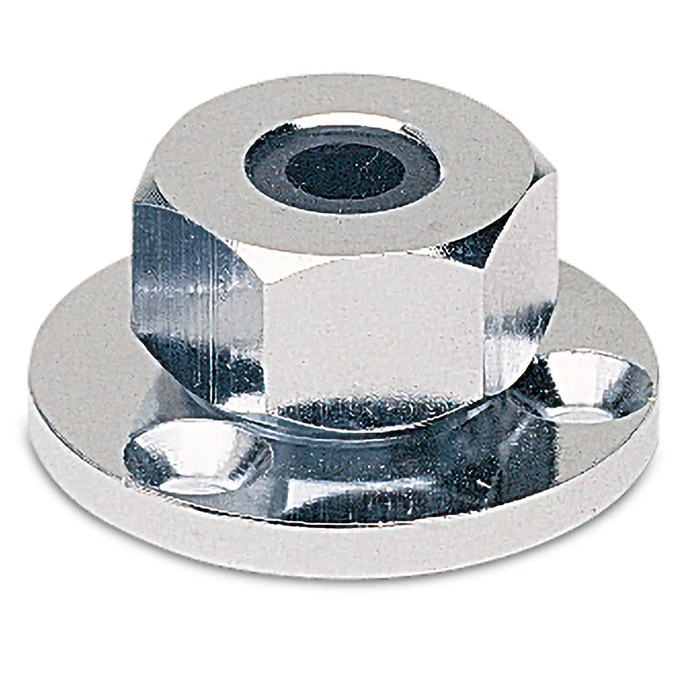 Hella Marine Thru-Deck Cable Gland, Chrome Brass, Up to 8mm Cable