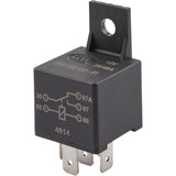 Hella Marine Mini ISO SPDT Relay, 12V, 40A, IP54, Mounting Bracket