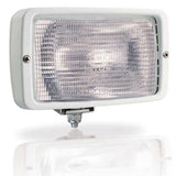 Hella Marine 7118 Halogen Deck Floodlight, 12V, 55W, White Housing