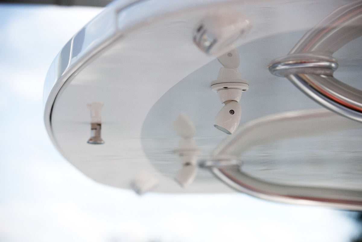 Lumitec GAI2 LED Positionable Light, Heavy-Duty Base, Warm White, Dimmable, IP67