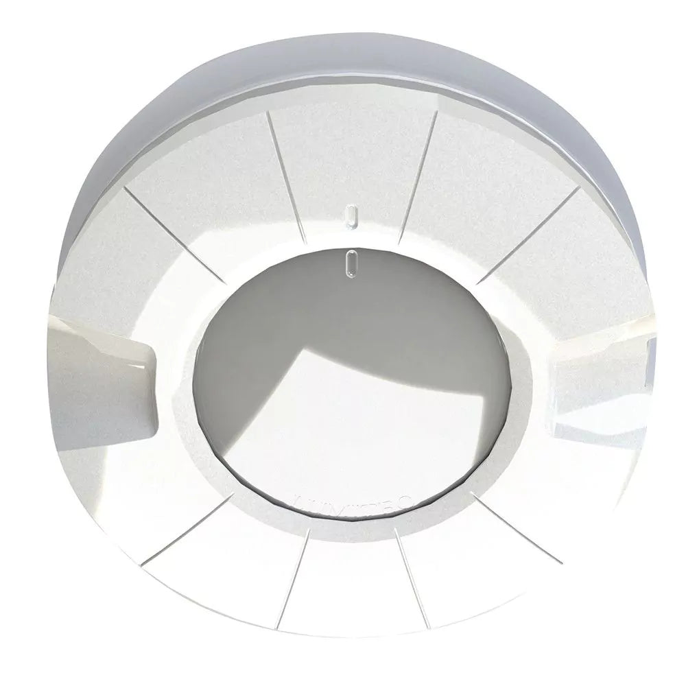 Lumitec Aurora LED Flush Mount Dome Light, White/Blue Output, IP67, Dimming, Bezel Switch