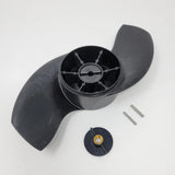 MotorGuide Katana 2-Blade Weedless Trolling Motor Propeller, For MotorGuide 3.5 in Hub Trolling Motors, 10.25 in Diameter, Engineered Polymer, Includes Prop Pin Nut Washer