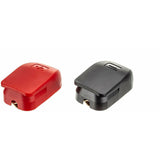 MotorGuide Quick-Disconnect Battery Terminals, Top Post, 4-6 AWG, 500A Continuous, 800A Surge, 12V, Pair