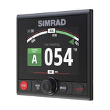 Simrad AP44 Autopilot Controller, 4.1in Color Display, Rotary Dial, NMEA 2000, IPX7, Flush Mount