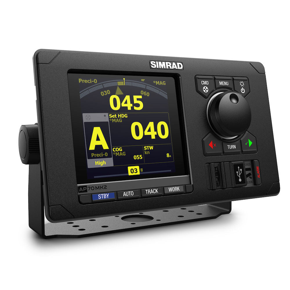 Simrad AP70 Mk2 Autopilot Basic Pack, SOLAS Wheelmarked, AC70 Autopilot Computer, RF300 Feedback