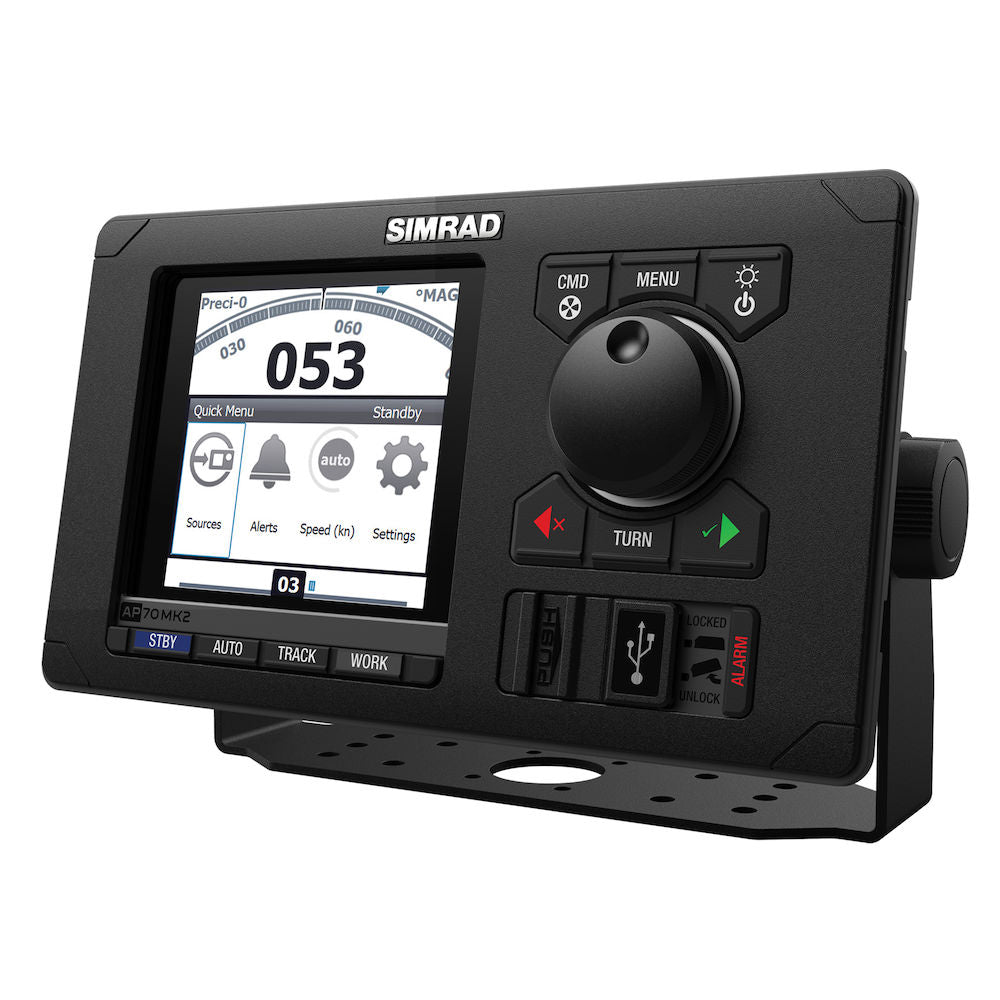 Simrad AP70 Mk2 Autopilot Basic Pack, SOLAS Wheelmarked, AC70 Autopilot Computer, RF300 Feedback