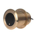 Simrad XSonic Airmar B150M CHIRP Thru-Hull Transducer, 0° Tilt, 95-155 kHz, 300W, Bronze Housing, 9-Pin, 10 m Cable